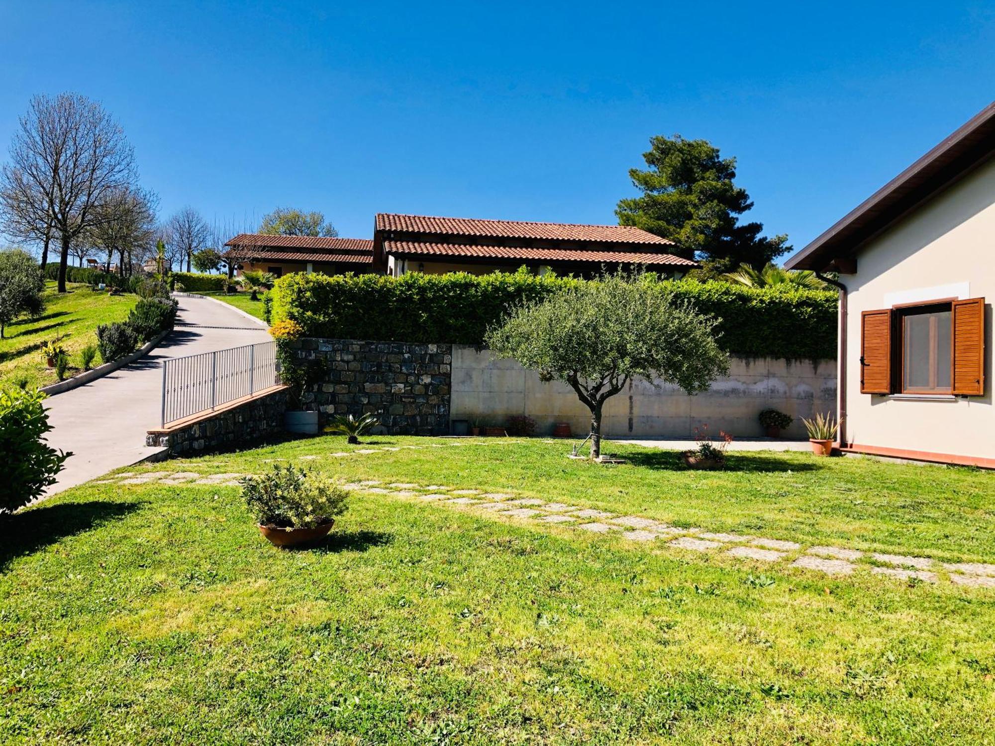 Villa Tre Borghi San Giovanni a Piro Exterior foto